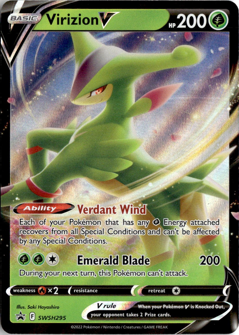 Virizion V graded slab