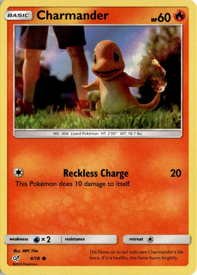 2019 Pokemon Sun And Moon Charmander graded slab