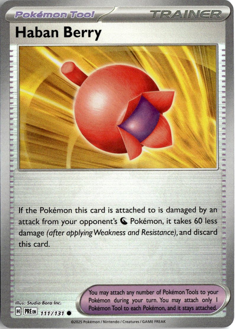 2025 Pokemon Scarlet And Violet Haban Berry graded slab