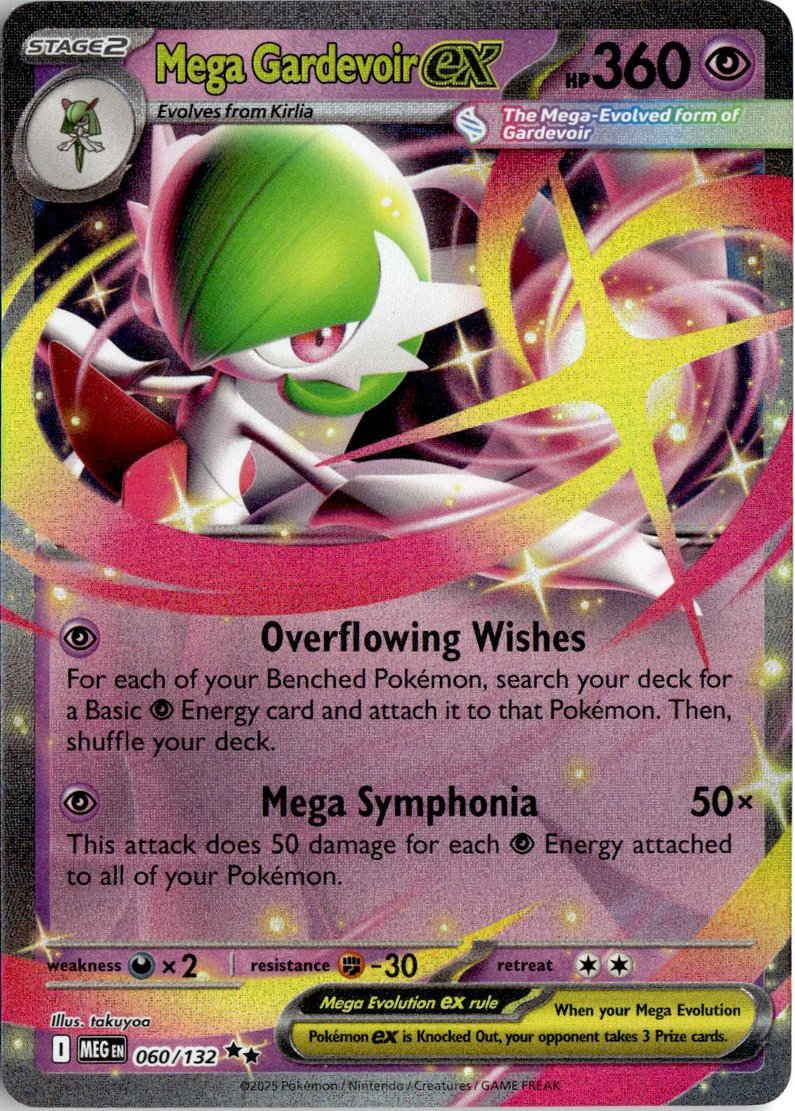 2025 Pokemon Mega Evolution Mega Gardevoir EX graded slab