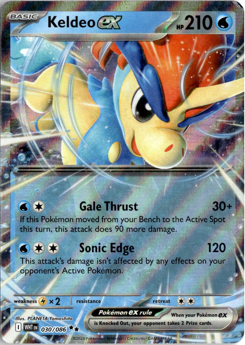 2025 Pokemon Sv Keldeo Ex graded slab