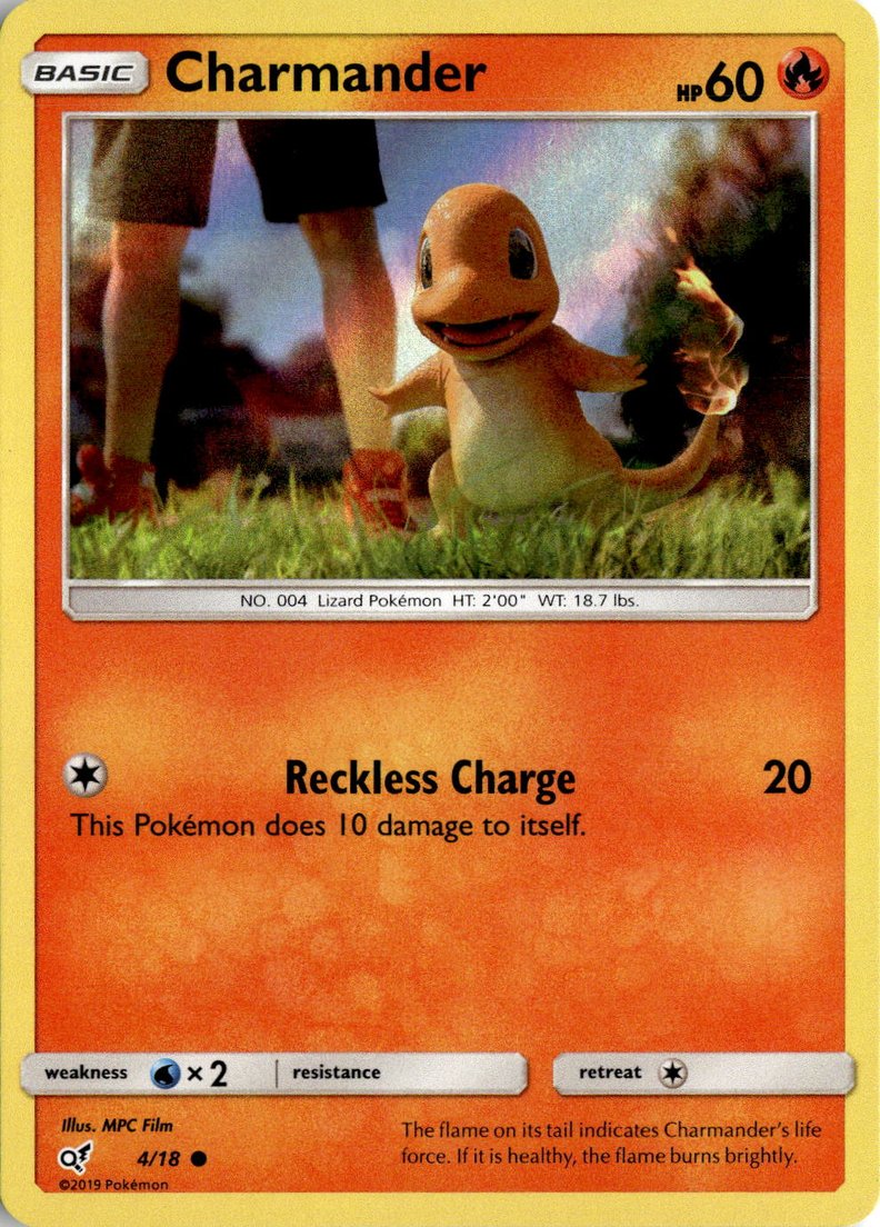 2019 Pokemon Sun And Moon Charmander graded slab