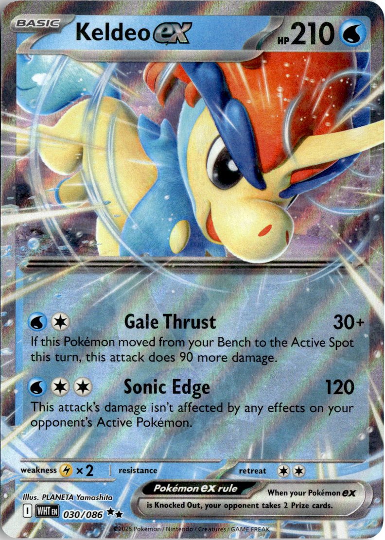 2025 Pokemon Sv Keldeo Ex graded slab