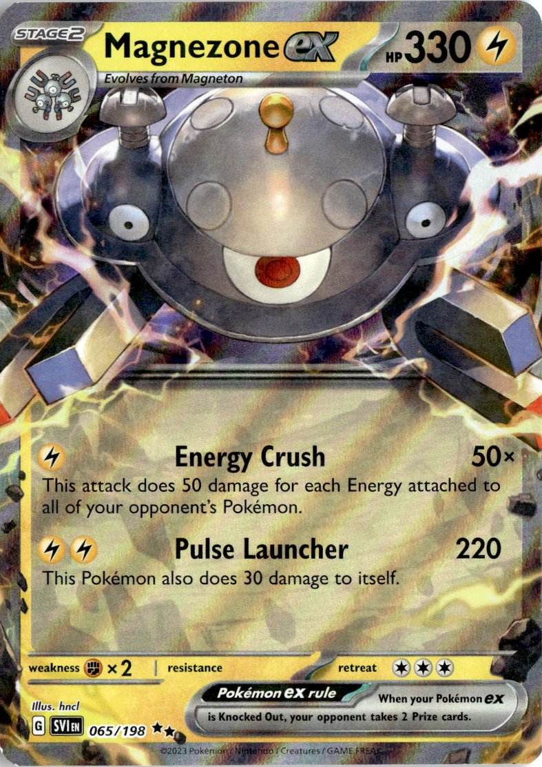 2023 Pokemon Scarlet And Violet Magnezone EX graded slab