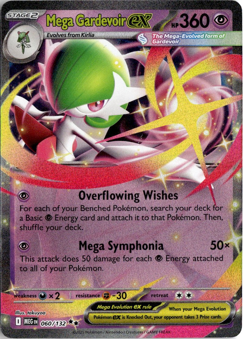 2026 Pokemon Mega Evolution Mega Gardevoir EX graded slab
