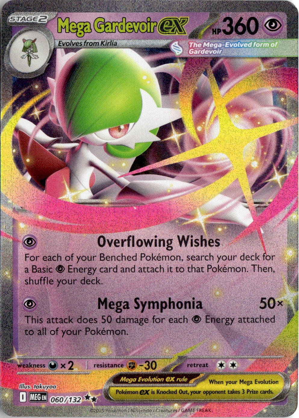 Mega Gardevoir EX graded slab