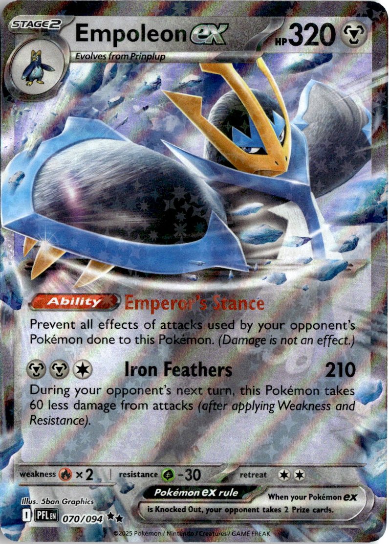 Empoleon Ex graded slab
