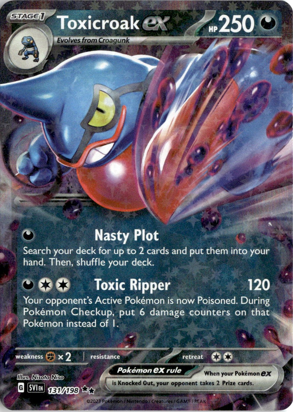 Toxicroak EX graded slab