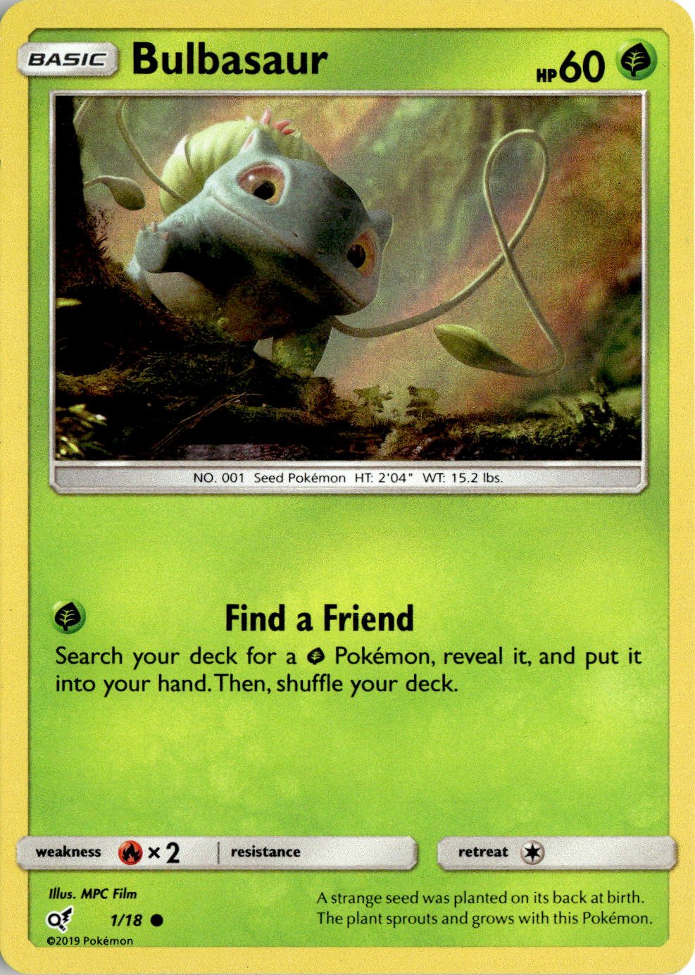 Bulbasaur graded slab