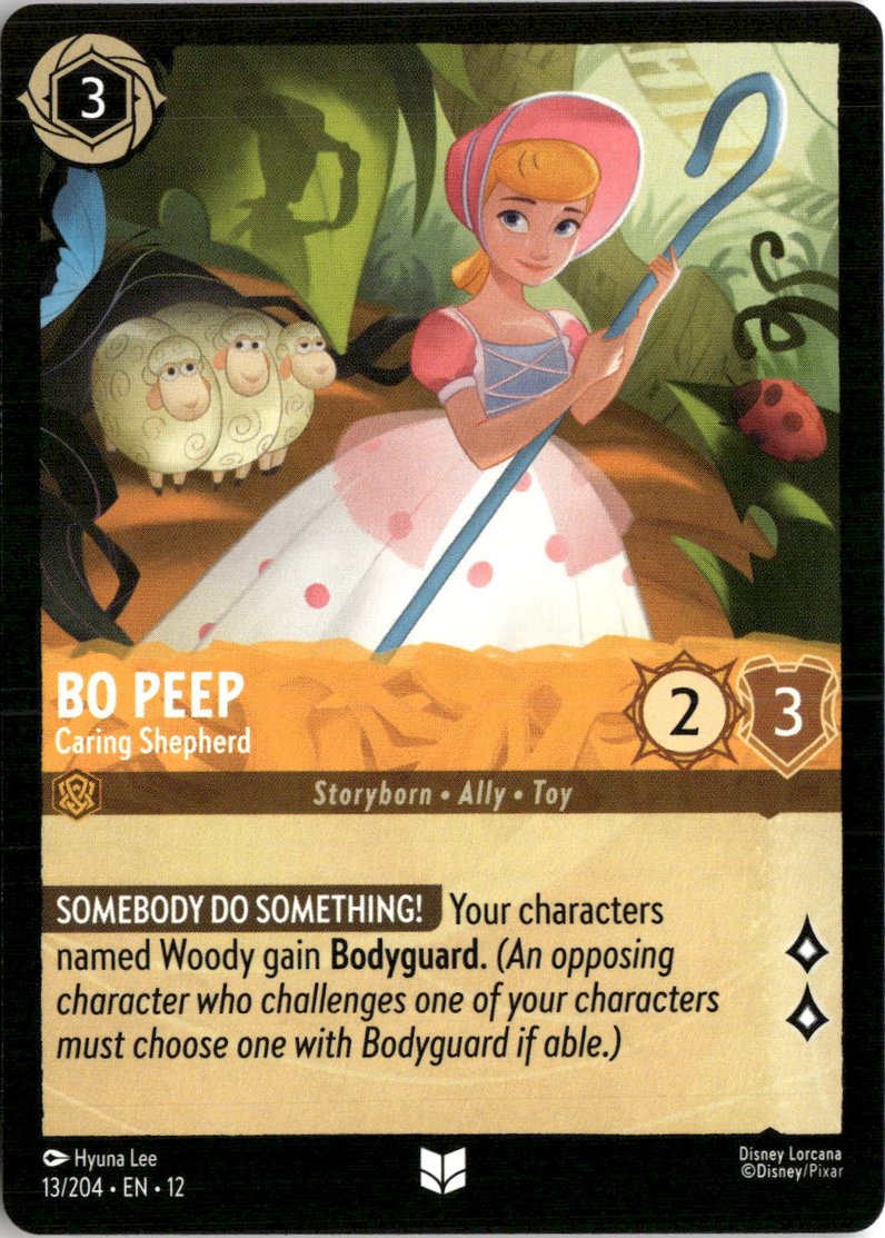2026 Disney Lorcana En 12 Bo Peep graded slab