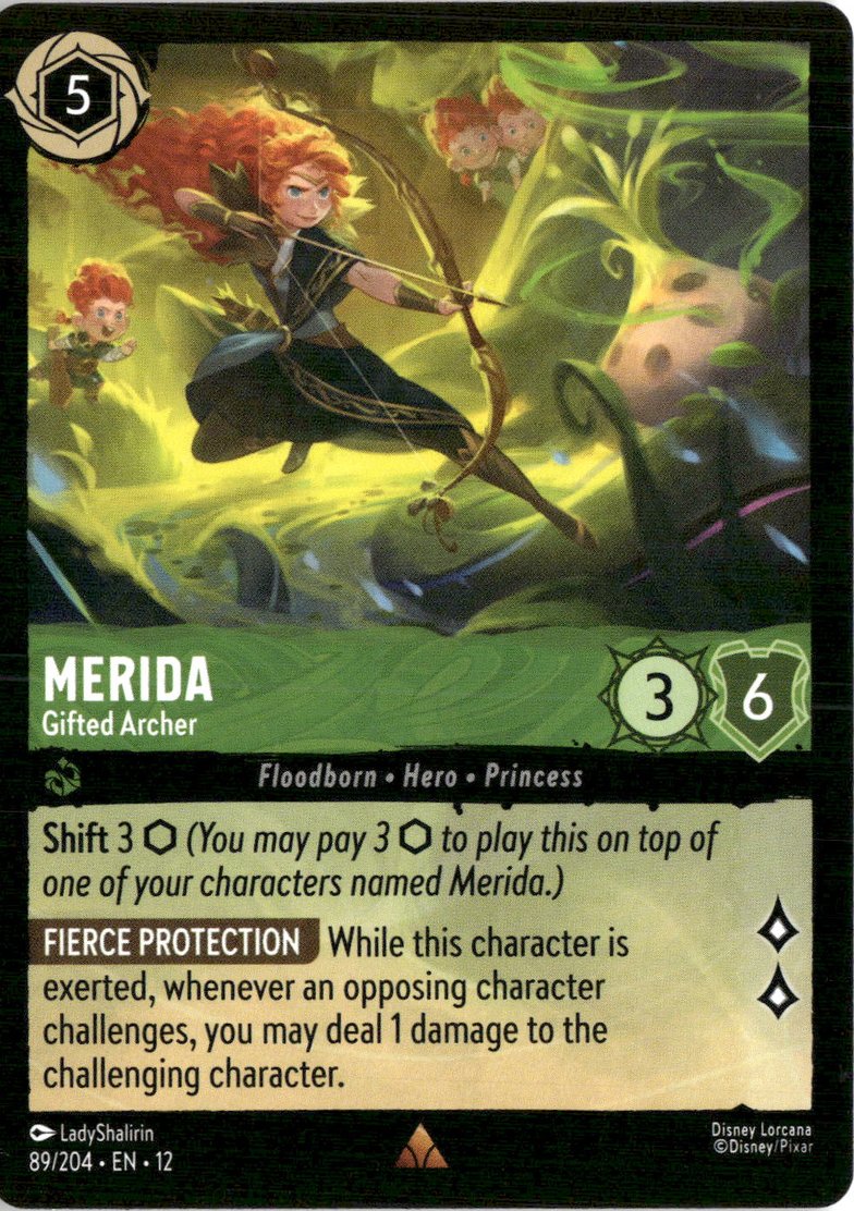 2026 Disney Lorcana En 12 Merida graded slab