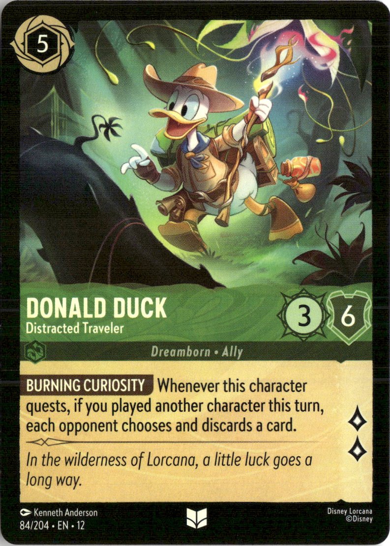 Donald Duck graded slab