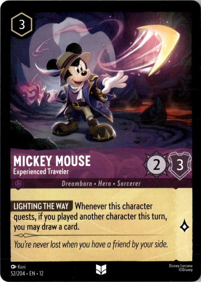 Mickey Mouse graded slab