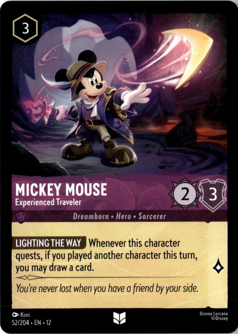 Mickey Mouse graded slab