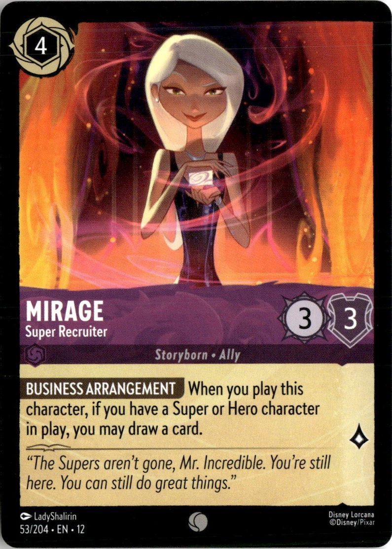 Mirage graded slab