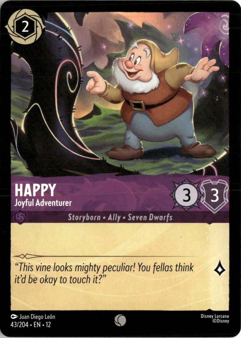 2026 Disney Lorcana En 12 Happy graded slab