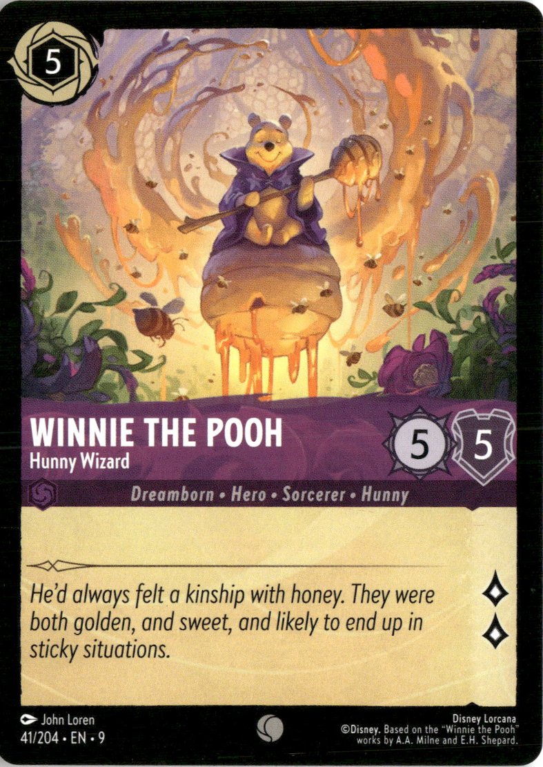 2026 Disney Lorcana En 12 Winnie The Pooh graded slab