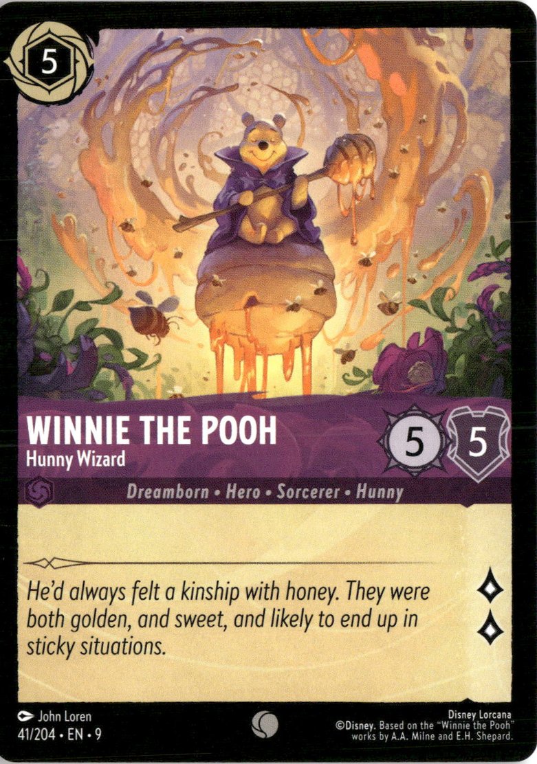 2026 Disney Lorcana En 12 Winnie The Pooh graded slab