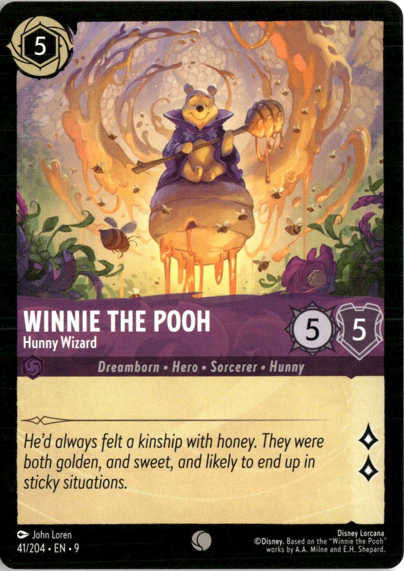 2026 Disney Lorcana En 12 Winnie The Pooh graded slab