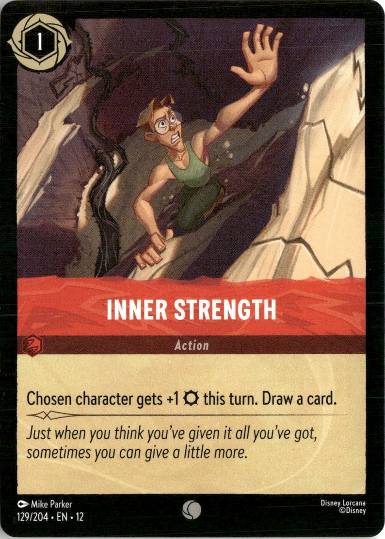 2026 Disney Lorcana En 12 Inner Strength graded slab