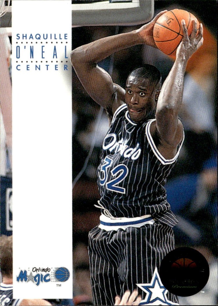 1993 Skybox Premium Shaquille O'Neal graded slab