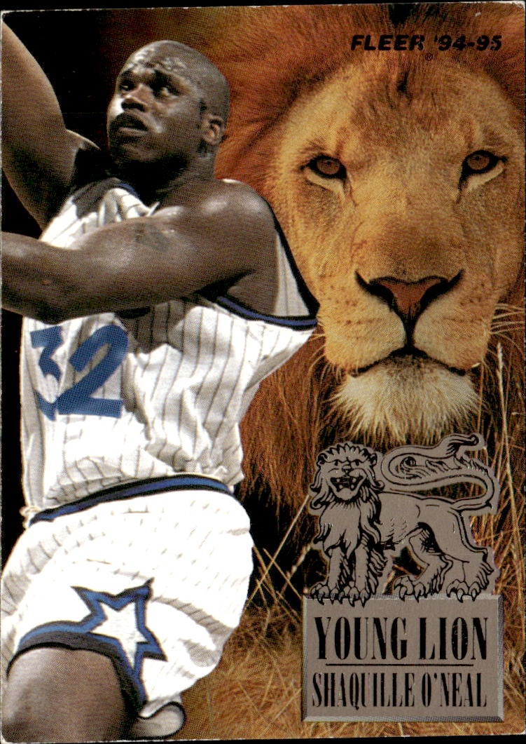 1994 Fleer Shaquille O'Neal graded slab