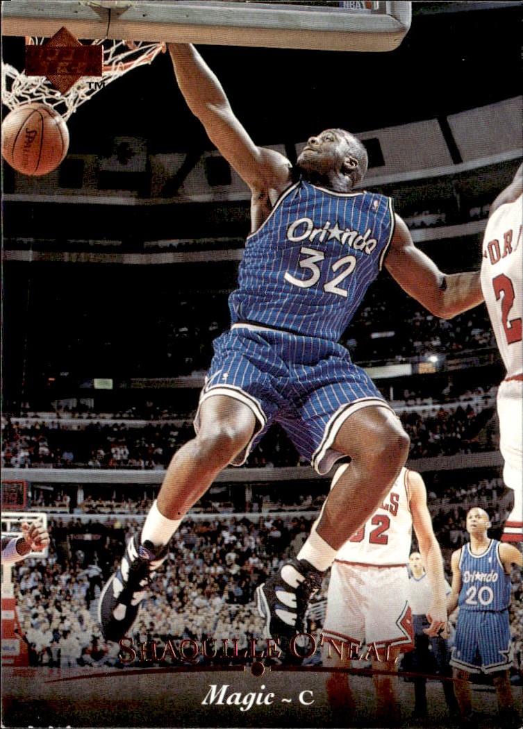 1995 Upper Deck Shaquille O'Neal graded slab