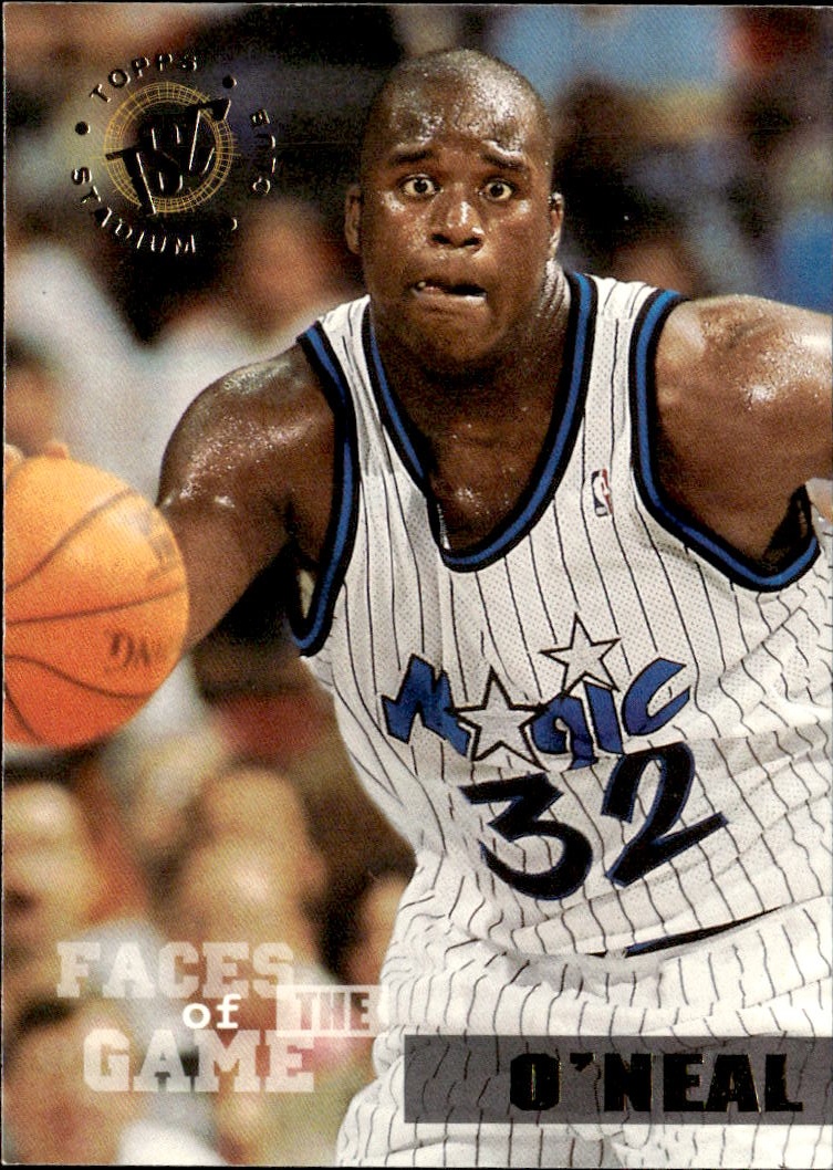1994 Stadium Club Shaquille O'Neal graded slab