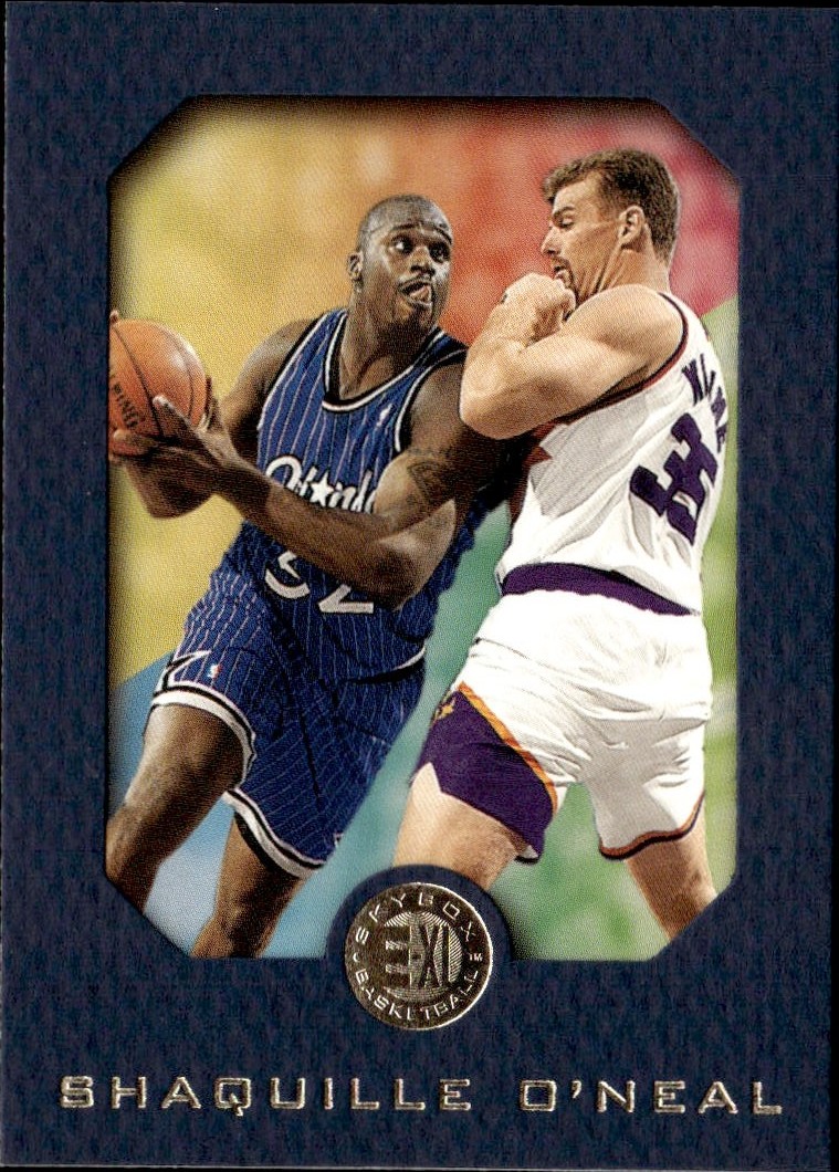 1995 Skybox E Xl Shaquille O'Neal graded slab