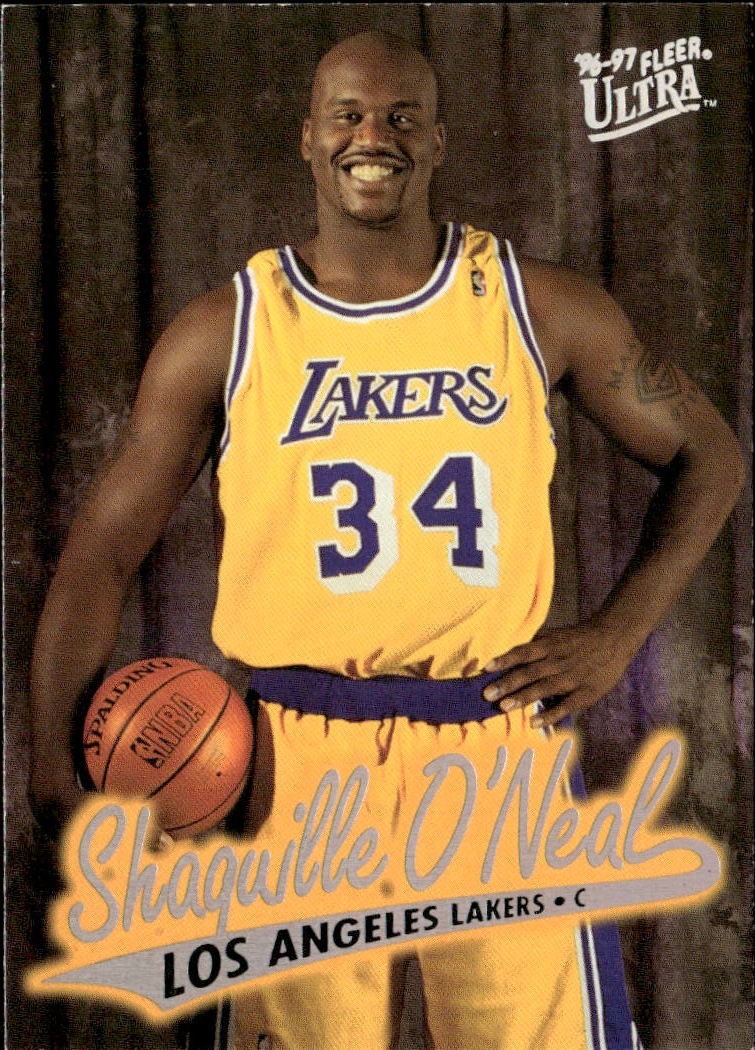 1996 Ultra Shaquille O'Neal graded slab