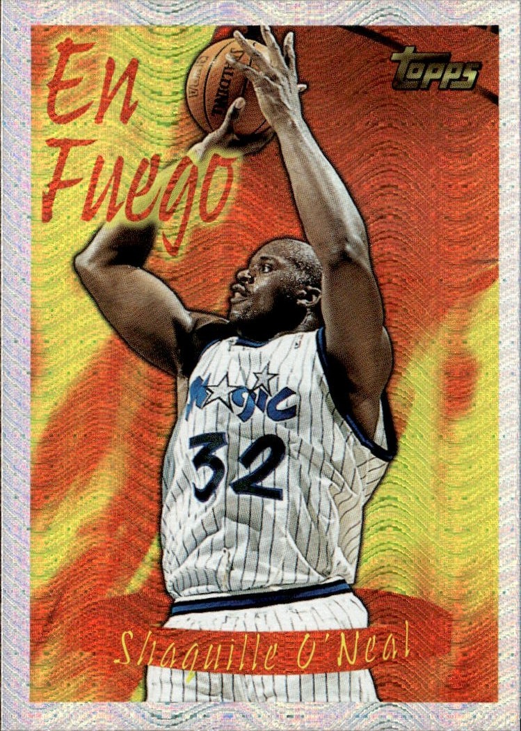 1996 Topps Shaquille O'Neal graded slab