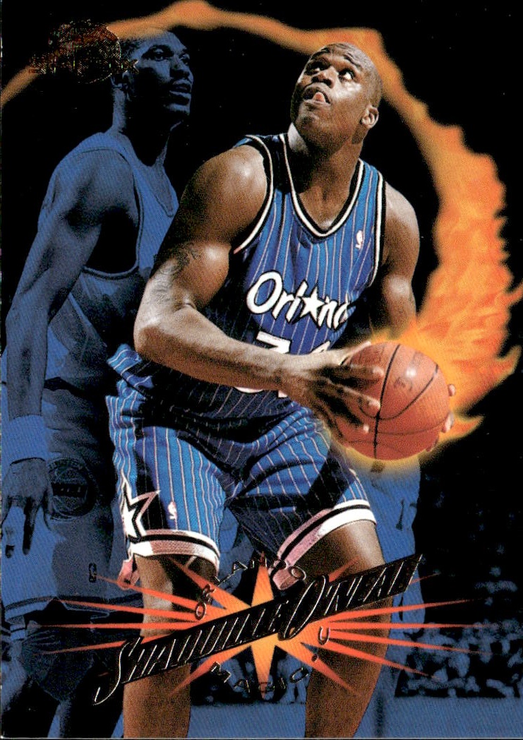 1995 Skybox Premium Shaquille O'Neal graded slab