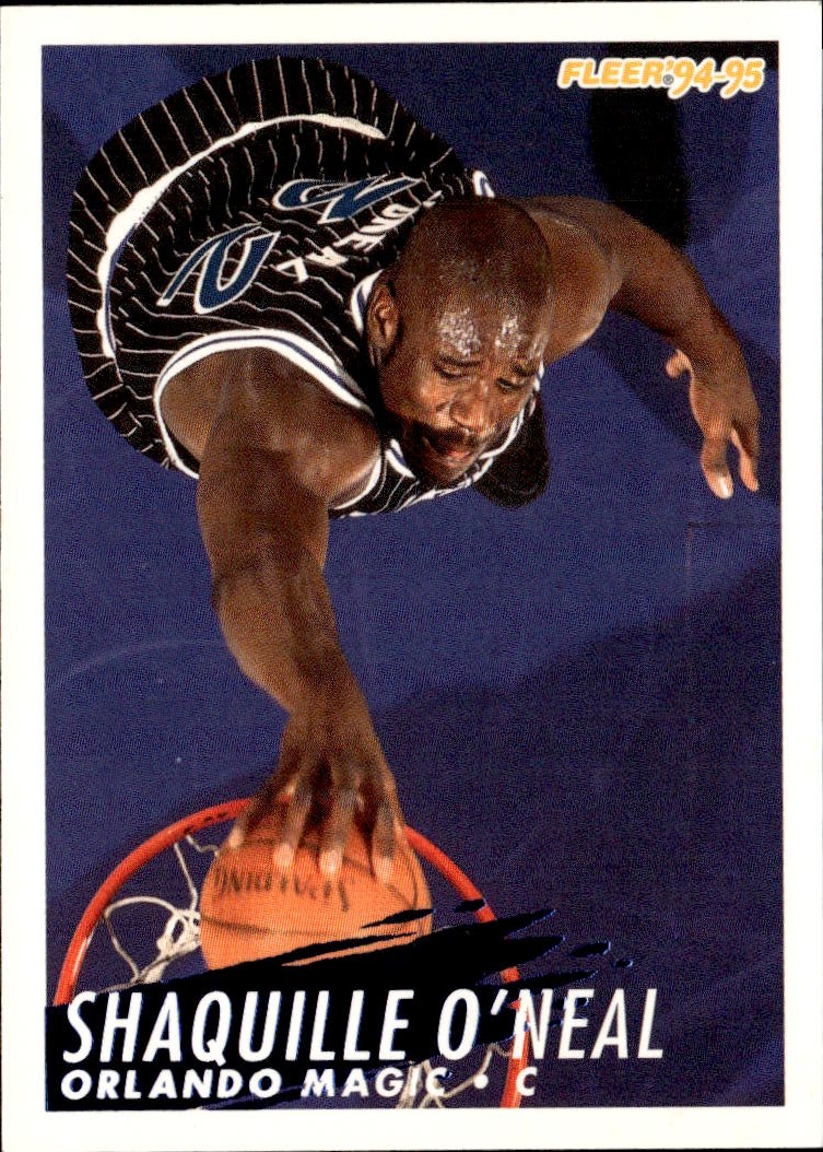 1994 Fleer Shaquille O'Neal graded slab
