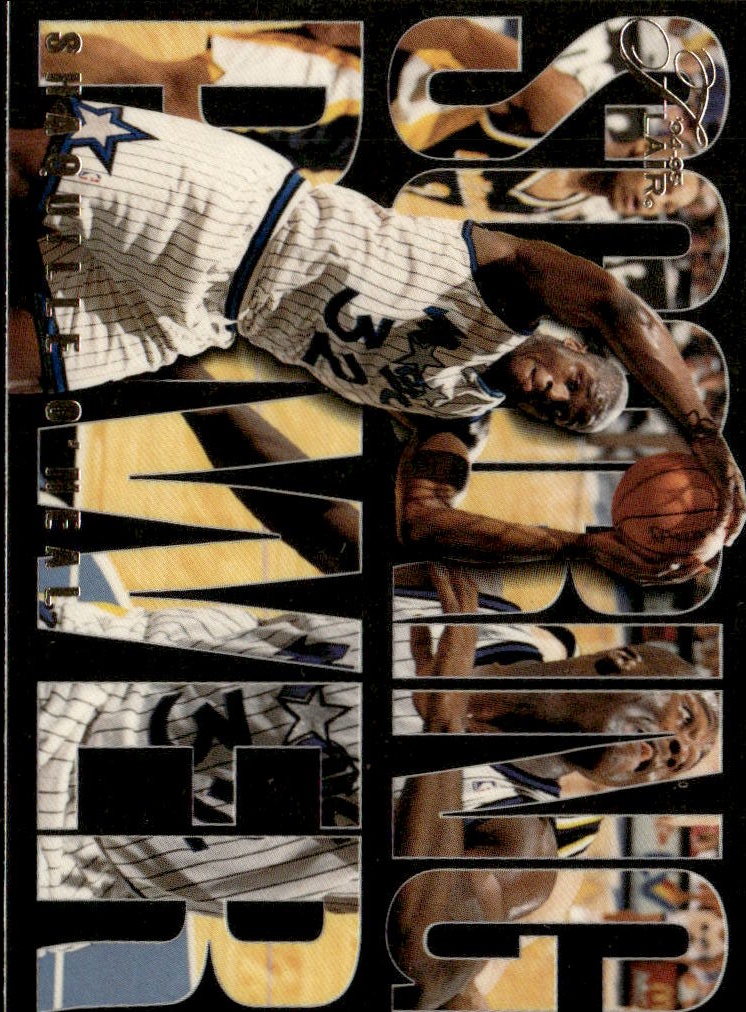 1994 Flair Shaquille O'Neal graded slab