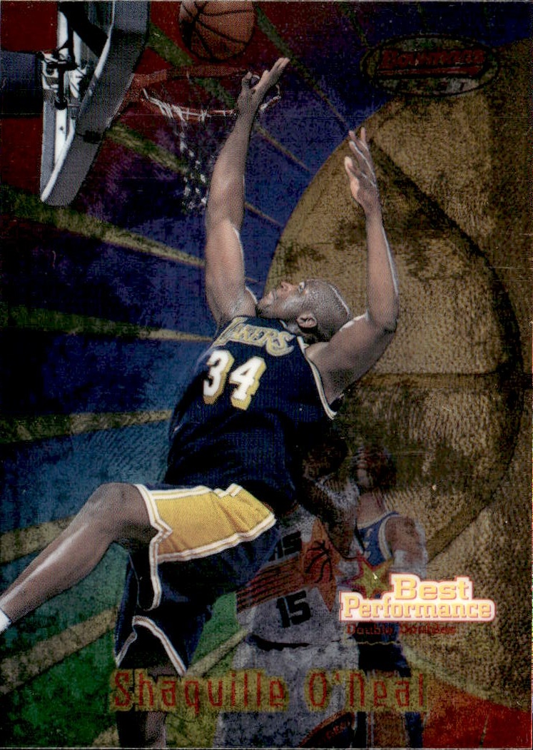 1997 Bowman'S Best Shaquille O'Neal graded slab