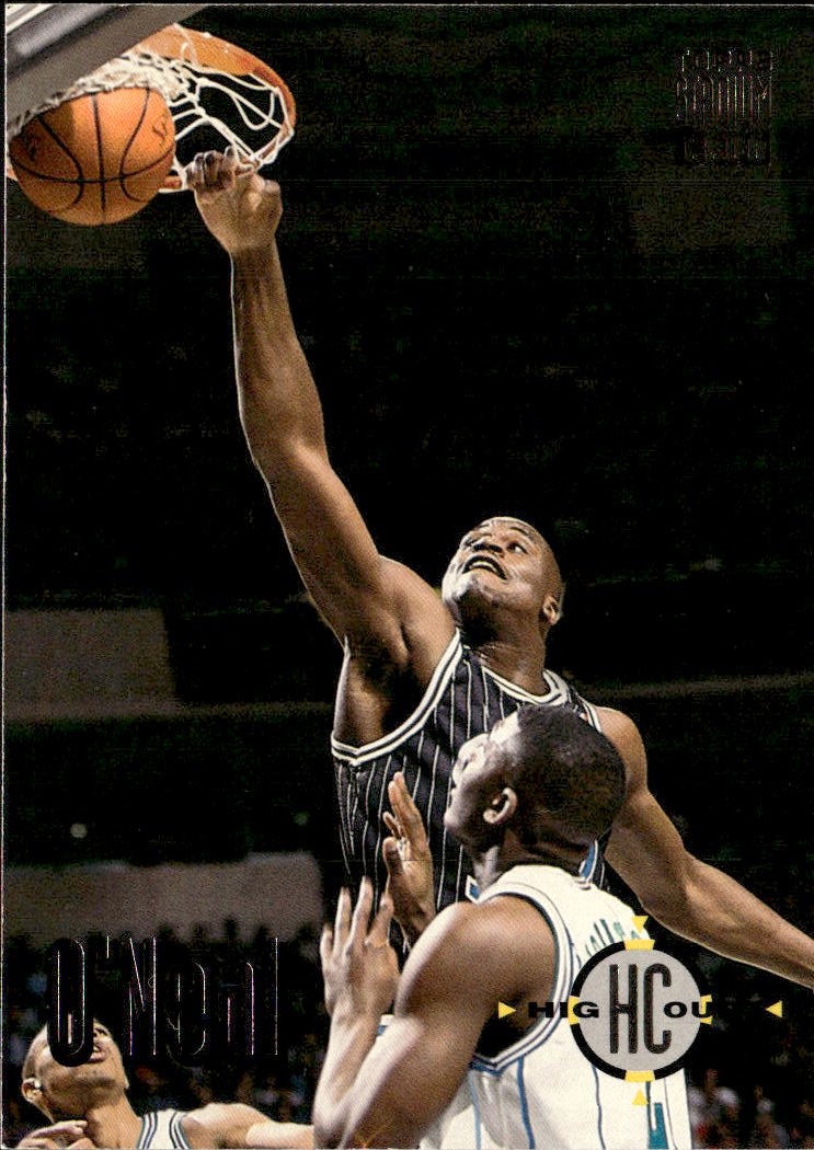 1993 Stadium Club Shaquille O'Neal graded slab
