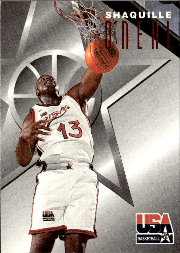 1996 Skybox USA Shaquille O'Neal graded slab