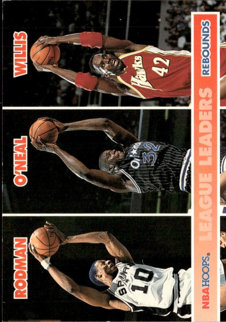 1994 Hoops League Leaders graded slab