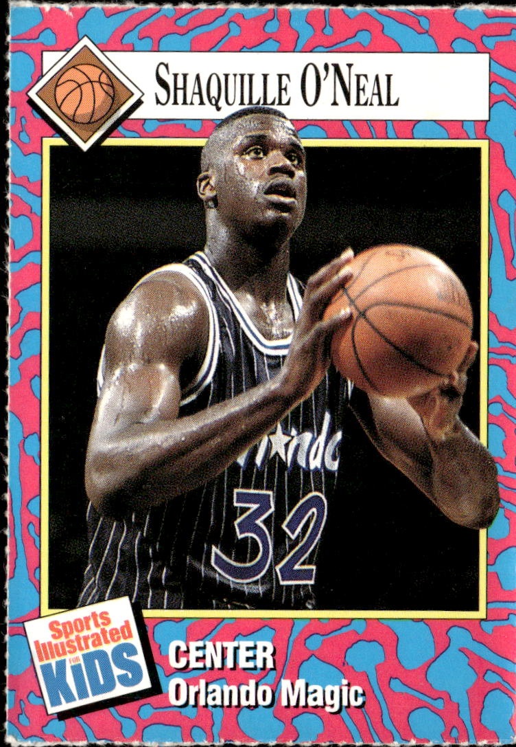 1993 S.I. For Kids Shaquille O'Neal graded slab