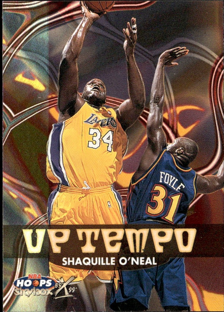 1999 Hoops Decade X Shaquille O'Neal graded slab