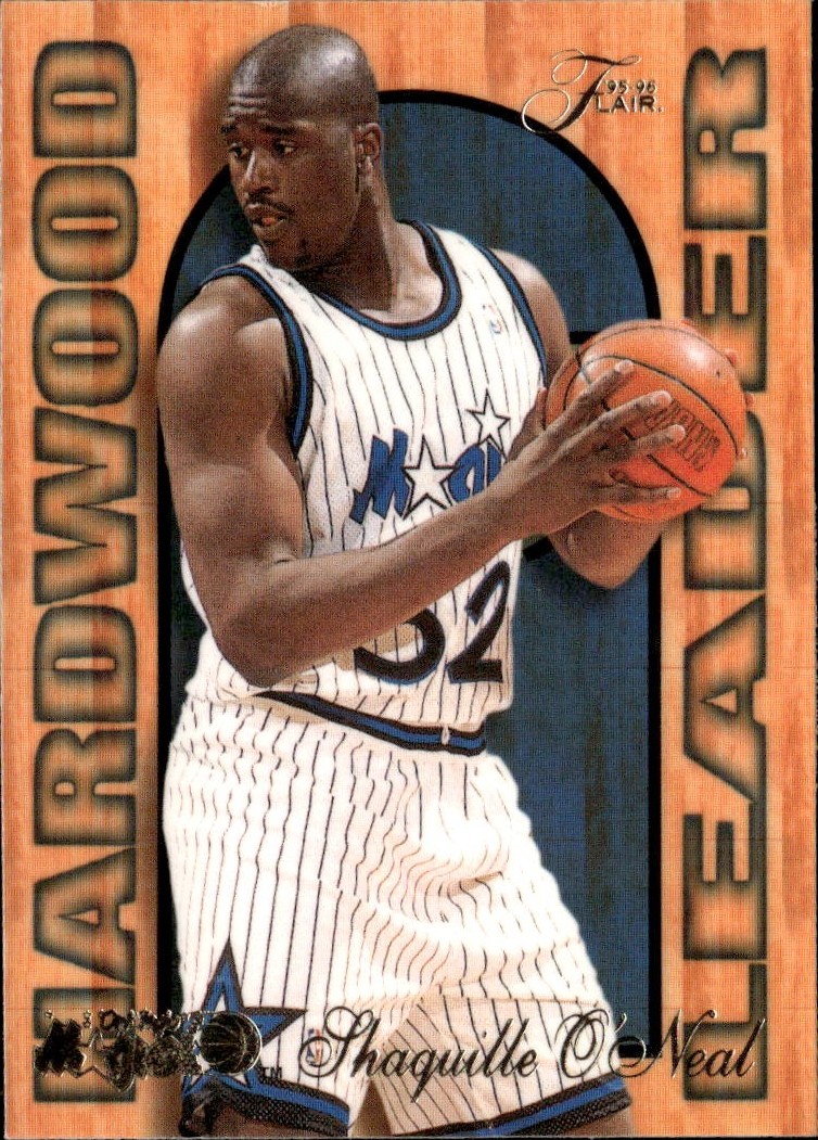 1995 Flair Shaquille O'Neal graded slab