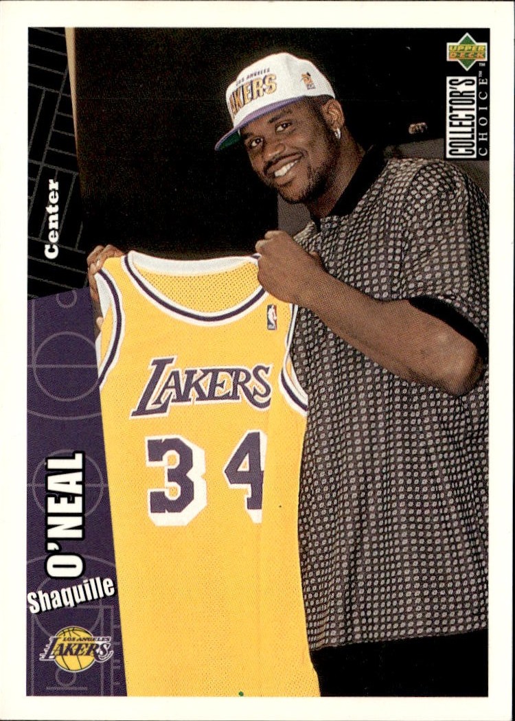 1996 Collector'S Choice Shaquille O'Neal graded slab