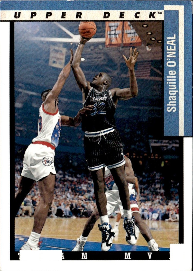 1993 Upper Deck Shaquille O'Neal graded slab