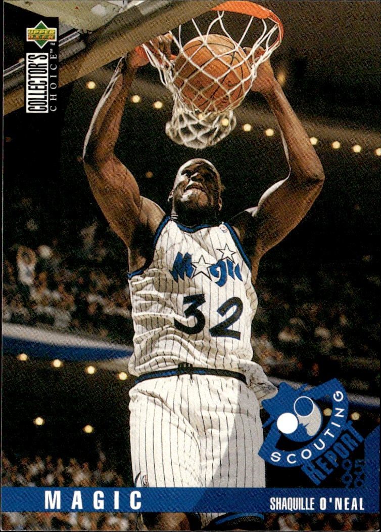 1995 Collector'S Choice Shaquille O'Neal graded slab