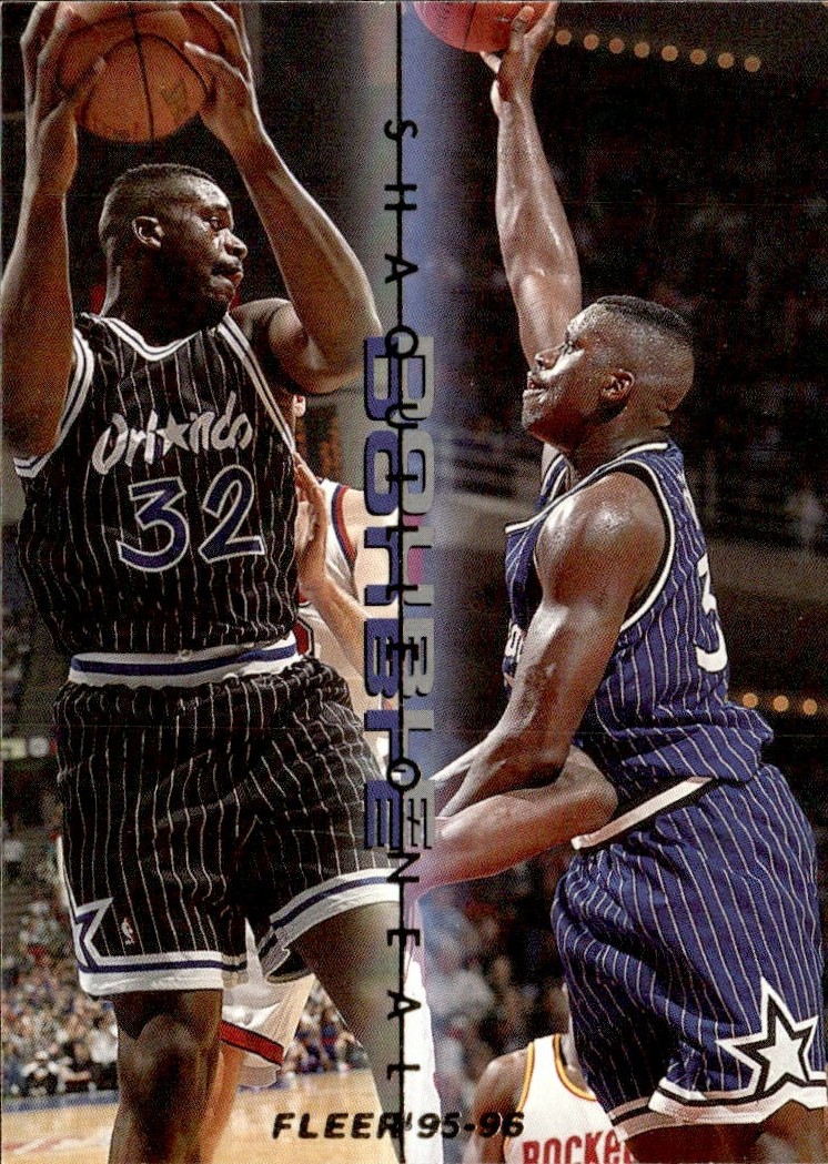1995 Fleer Shaquille O'Neal graded slab