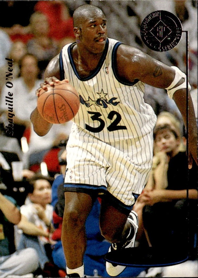 1994 SP Championship Shaquille O'Neal graded slab