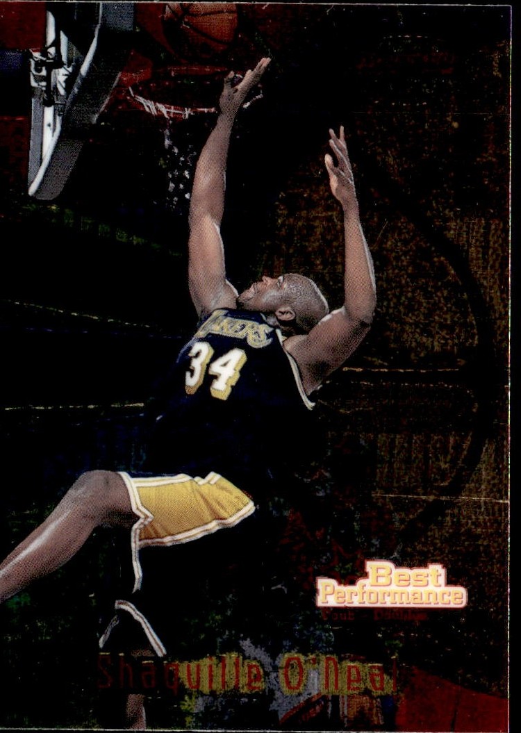1997 Bowman'S Best Shaquille O'Neal graded slab