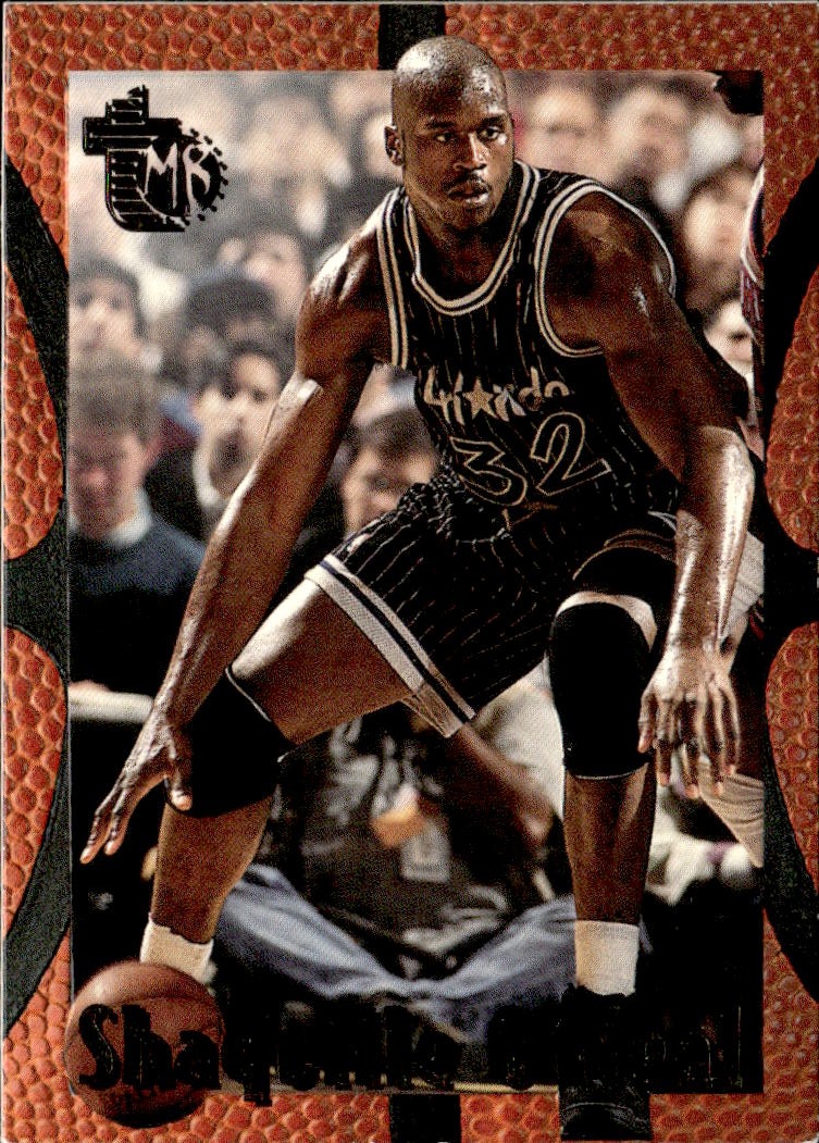 1994 Topps Embossed Shaquille O'Neal graded slab