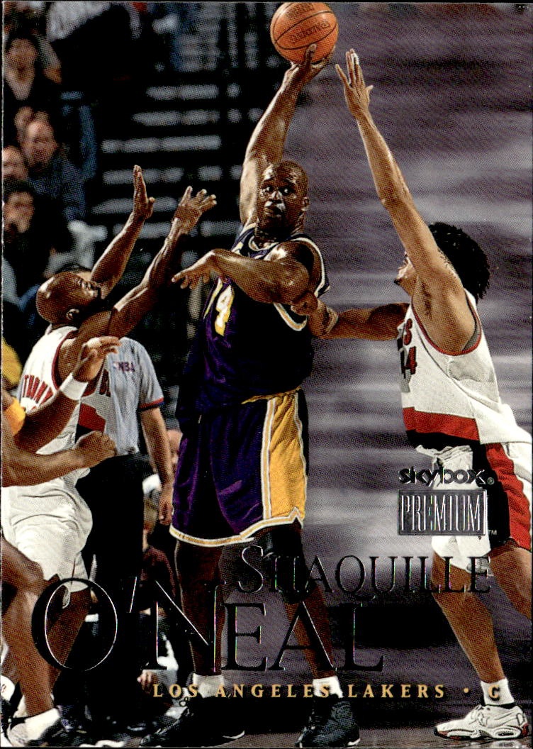 1999 Skybox Premium Shaquille O'Neal graded slab