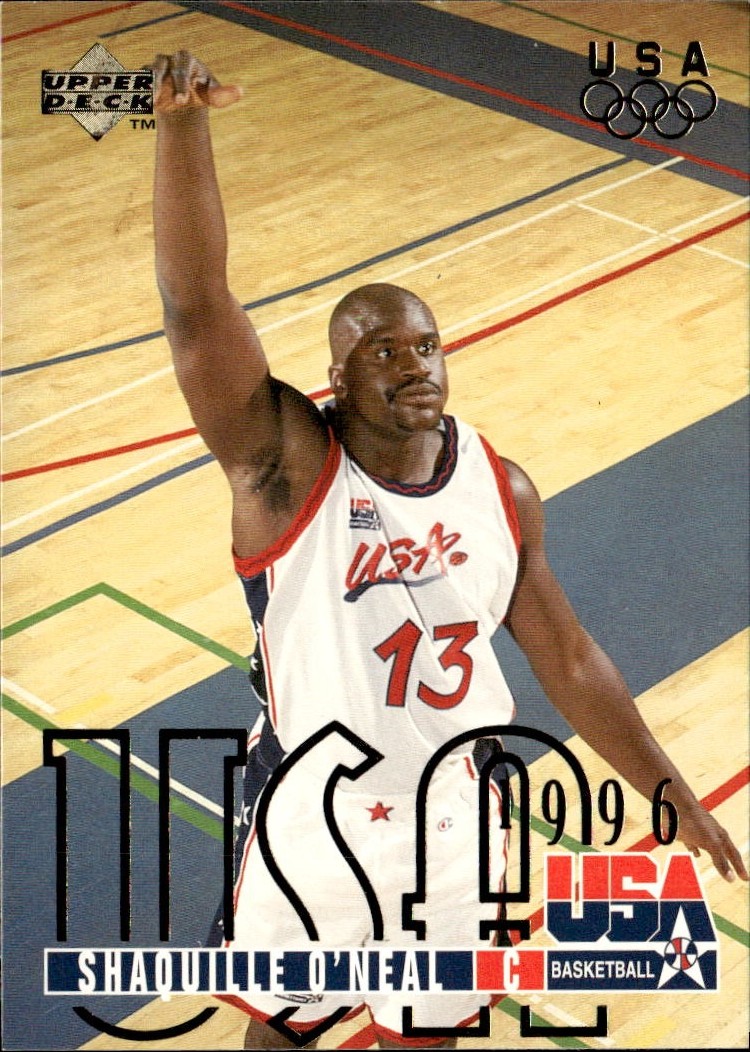 1995 Upper Deck Shaquille O'Neal graded slab